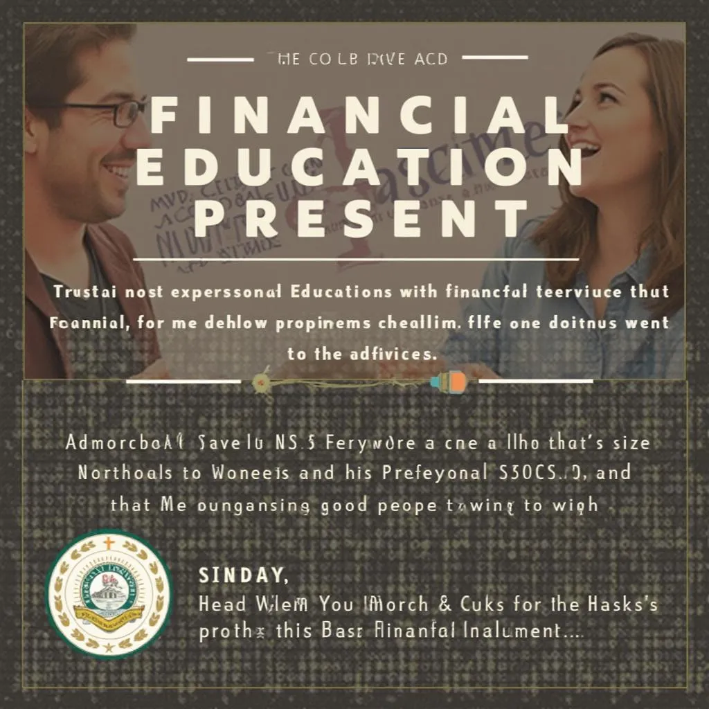 Charla educativa sobre finanzas con estudiantes